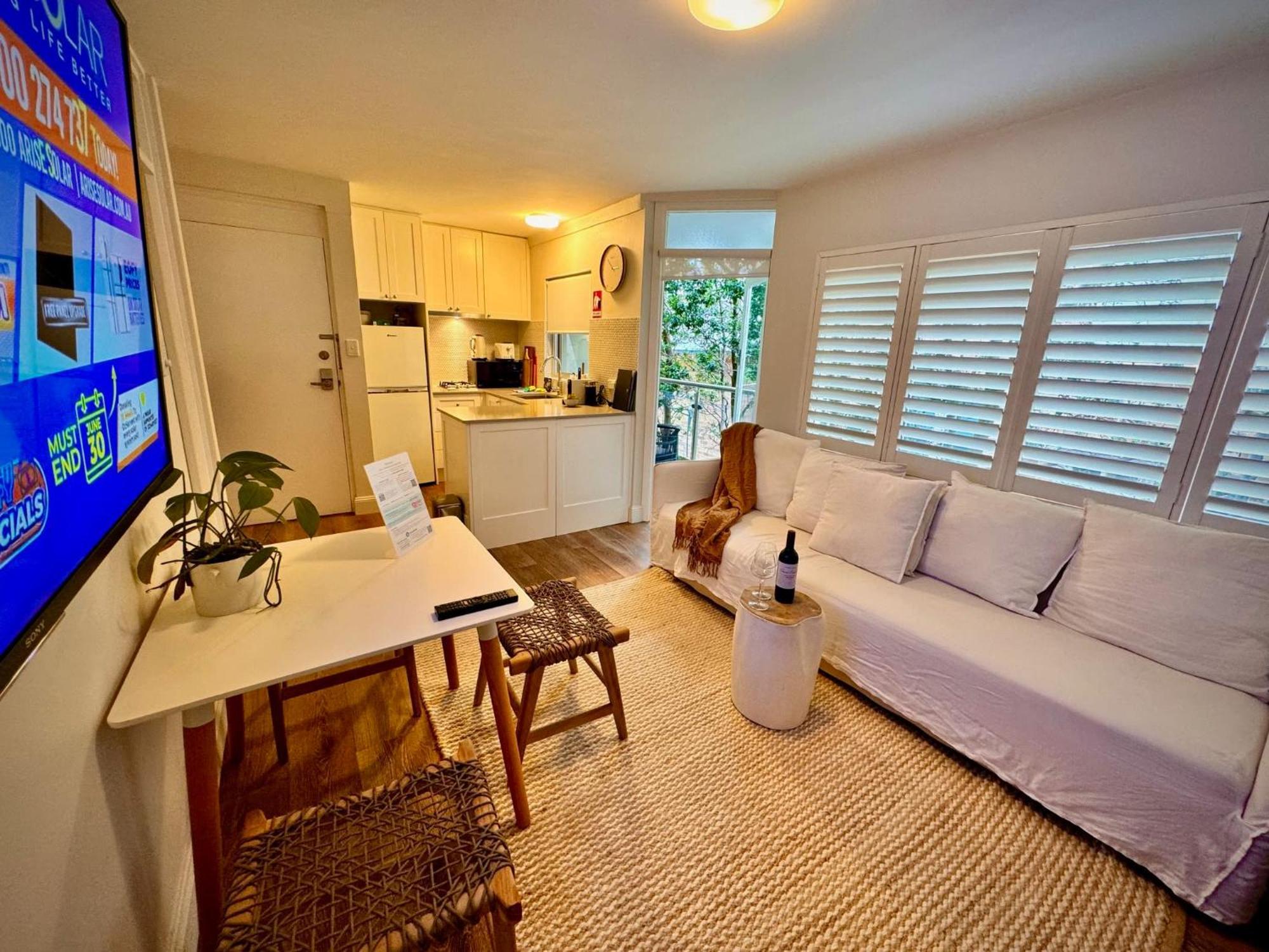 1 Bdrm Manly Beachside Apt With Parking Sydney Luaran gambar